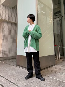 にしむらりささん（レディース・158cm）の冬コーディネート