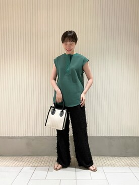 にしむらりささん(レディース・158cm)の夏コーディネート
