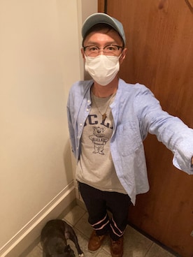 「HYSTERIC GLAMOUR（ヒステリックグラマー）のアイテム」を使った、junodart【official】さん（メンズ・168cm）の夏コーディネート