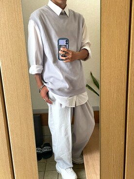 「LHME（エルエイチエムイー）のアイテム（アクセサリー）」を使った、YUUYA さん（メンズ・162cm）の秋コーディネート