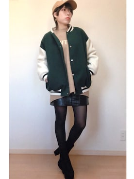 𝔸𝕤𝕒𝕞𝕚.さん（レディース・157cm）の冬コーディネート