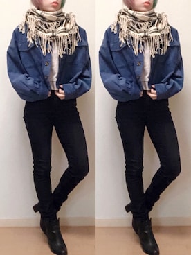 𝔸𝕤𝕒𝕞𝕚.さん（レディース・157cm）の秋コーディネート