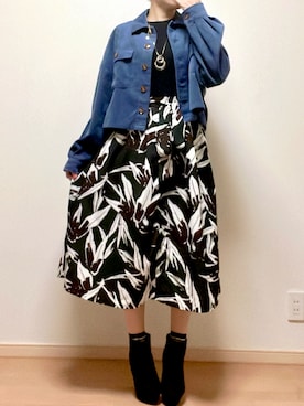 「夢展望（ユメテンボウ）のアイテム（ワンピース/ドレス）」を使った、𝔸𝕤𝕒𝕞𝕚.さん（レディース・157cm）の春コーディネート
