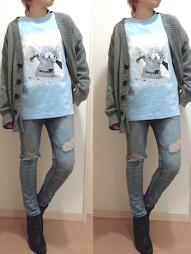 𝔸𝕤𝕒𝕞𝕚.さん（レディース・157cm）の冬コーディネート