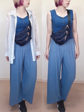 𝔸𝕤𝕒𝕞𝕚.さん(レディース・157cm)の夏コーディネート