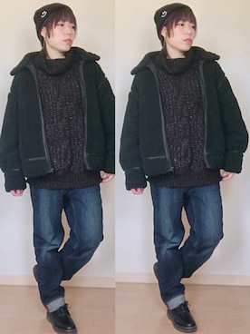 𝔸𝕤𝕒𝕞𝕚.さん（レディース・157cm）の冬コーディネート