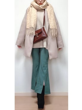 𝔸𝕤𝕒𝕞𝕚.さん(レディース・157cm)の冬コーディネート