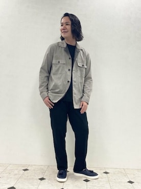 「NEWYORKER（ニューヨーカー）のアイテム」を使った、NEWYORKER_MENSさん（メンズ・170cm）の秋コーディネート