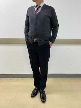 「NEWYORKER（ニューヨーカー）のアイテム」を使った、NEWYORKER_MENSさん（メンズ・174cm）の秋コーディネート