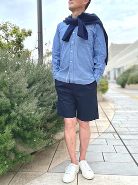 「NEWYORKER（ニューヨーカー）のアイテム」を使った、NEWYORKER_MENSさん（メンズ・175cm）の春コーディネート