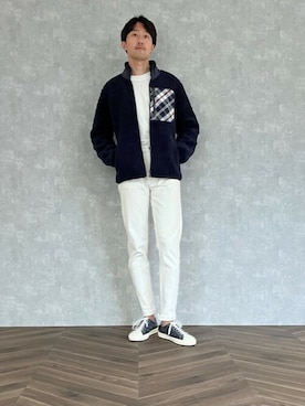 「NEWYORKER（ニューヨーカー）のアイテム」を使った、NEWYORKER_MENSさん（メンズ・181cm）の秋コーディネート