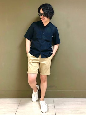 「NEWYORKER（ニューヨーカー）のアイテム」を使った、NEWYORKER_MENSさん（メンズ・170cm）の夏コーディネート