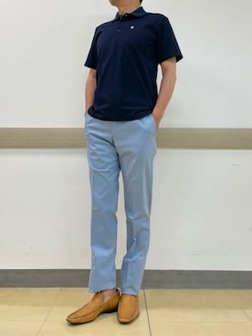 「NEWYORKER（ニューヨーカー）のアイテム」を使った、NEWYORKER_MENSさん（メンズ・174cm）の夏コーディネート