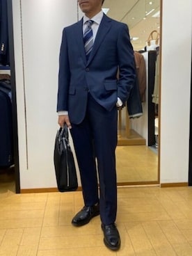 「NEWYORKER（ニューヨーカー）のアイテム」を使った、NEWYORKER_MENSさん（メンズ・165cm）の秋コーディネート