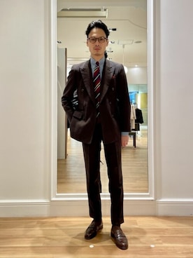 「NEWYORKER（ニューヨーカー）のアイテム」を使った、NEWYORKER_MENSさん（メンズ・170cm）の秋コーディネート