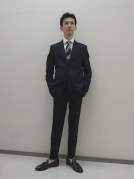 「NEWYORKER（ニューヨーカー）のアイテム」を使った、NEWYORKER_MENSさん（メンズ・170cm）の秋コーディネート