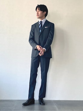 「NEWYORKER（ニューヨーカー）のアイテム」を使った、NEWYORKER_MENSさん（メンズ・180cm）の春コーディネート