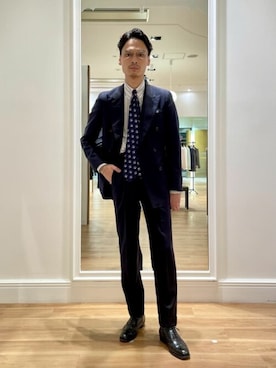 「紳士」｜NEWYORKER_MENSさん（メンズ・170cm）の秋コーディネート