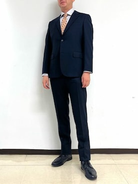 「NEWYORKER（ニューヨーカー）のアイテム」を使った、NEWYORKER_MENSさん（メンズ・183cm）の秋コーディネート