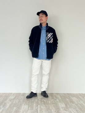 「NEWYORKER（ニューヨーカー）のアイテム」を使った、NEWYORKER_MENSさん（メンズ・170cm）の秋コーディネート