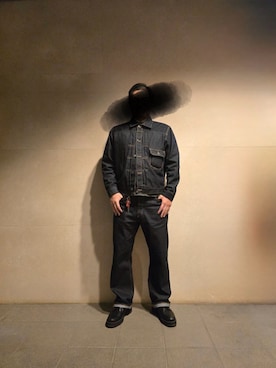 「アイテム（キーケース/キーアクセサリー、レッド系）」を使った、Yasuさん（メンズ・174cm）の冬コーディネート