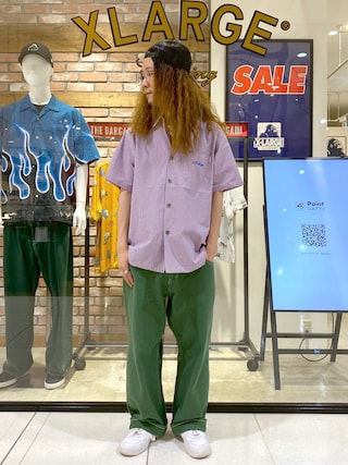 XLARGE（エクストララージ）の「HARDLY WORKING CONTRAST STITCH