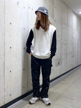 小川 礼偉さん（メンズ・170cm）の春コーディネート