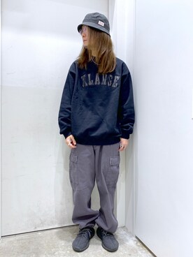 小川 礼偉さん（メンズ・170cm）の冬コーディネート