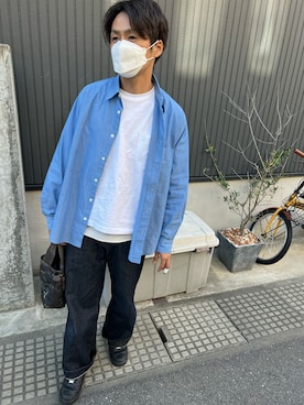 「green label relaxing（グリーンレーベルリラクシング）のアイテム」を使った、zanesan..さん（メンズ・171cm）の春コーディネート