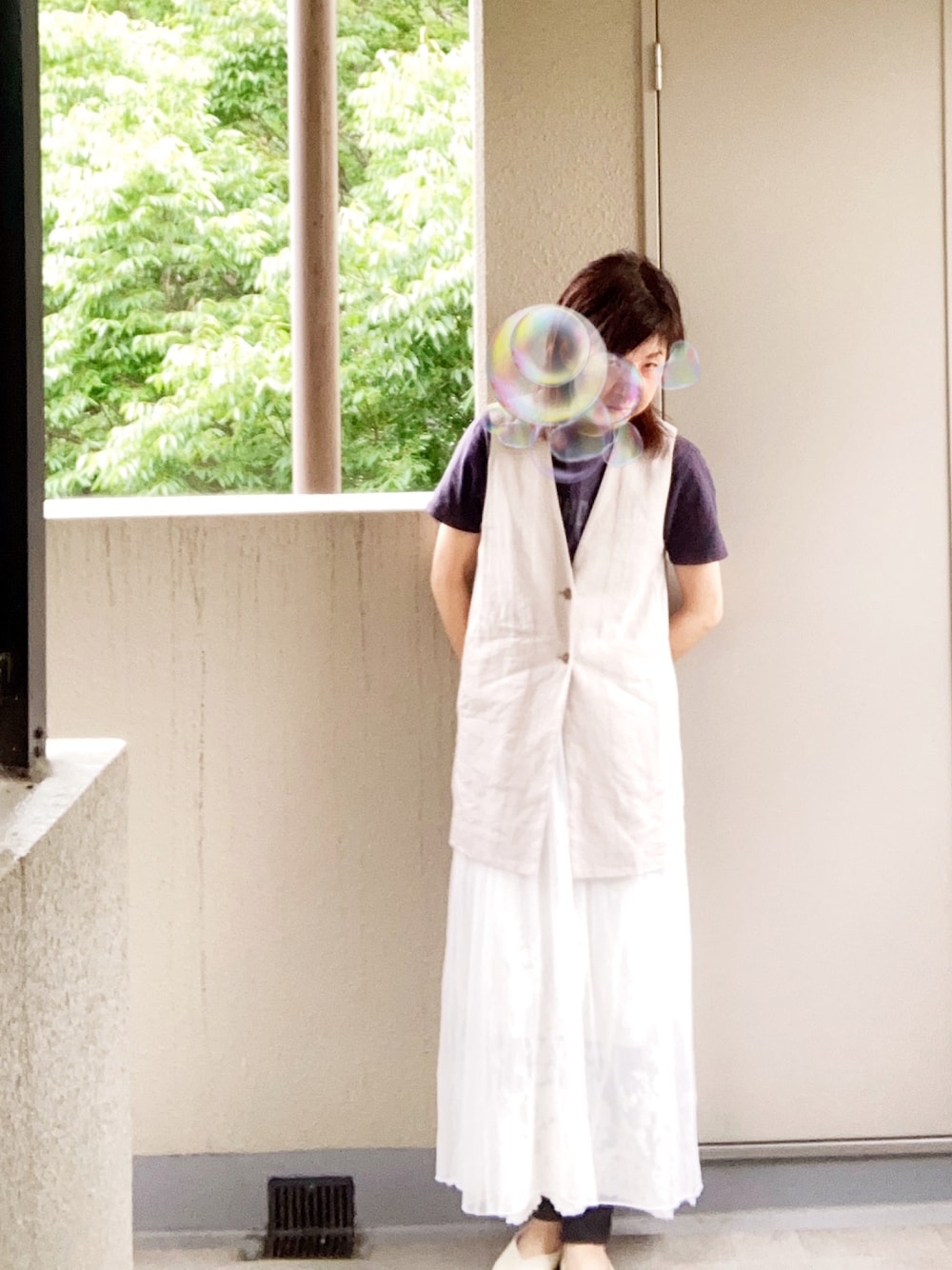 SLOBE IENAのアイテム（ベージュ系）を使った「ジレ」の人気