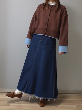 「ORiental TRaffic（オリエンタルトラフィック）のアイテム」を使った、きょさん（レディース・163cm）の春コーディネート