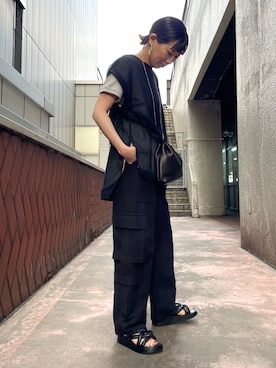 「B2nd」｜「アイテム（その他シューズ）」を使った、HONTOMOさん（レディース・161cm）の春コーディネート