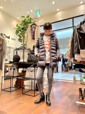 HONTOMOさん（レディース・161cm）の秋コーディネート