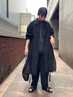 「B2nd」｜「アイテム（その他シューズ）」を使った、HONTOMOさん（レディース・161cm）の春コーディネート