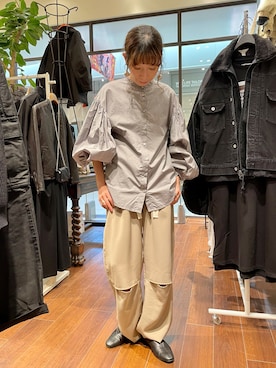 HONTOMOさん（レディース・161cm）の秋コーディネート