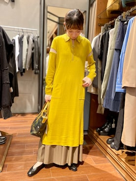 「REMME（レメ）のREMME(レメ)　 Vカットフラットパンプス（パンプス）」を使った、HONTOMOさん（レディース・161cm）の夏コーディネート