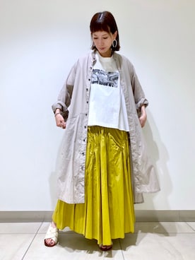 HONTOMOさん（レディース・161cm）の夏コーディネート