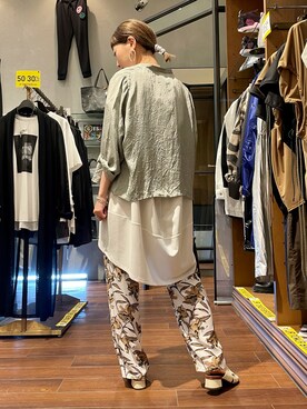 HONTOMOさん（レディース・161cm）の夏コーディネート