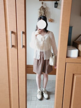 「DAY CLOSET（デイ クローゼット）のアイテム」を使った、ayaharuさん（レディース・158cm）の夏コーディネート