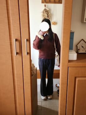 「Chillfar（チルファー）のアイテム」を使った、ayaharuさん（レディース・158cm）の冬コーディネート