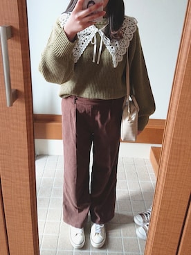 ayaharuさん（レディース・157cm）の冬コーディネート