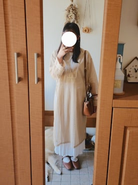 「classicalelf（クラシカルエルフ）のアイテム（ワンピース/ドレス）」を使った、ayaharuさん（レディース・158cm）の夏コーディネート