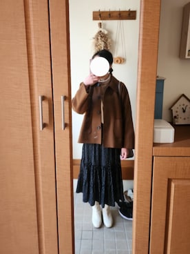 「Mayree（メイリー）のアイテム」を使った、ayaharuさん（レディース・158cm）の冬コーディネート