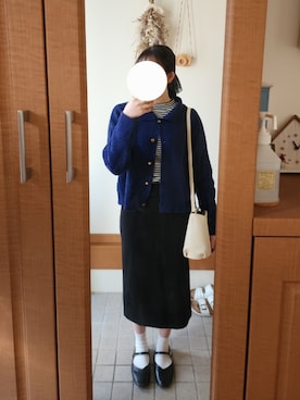 「Legato Largo（レガートラルゴ）のアイテム」を使った、ayaharuさん（レディース・158cm）の冬コーディネート