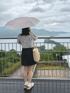 「アイテム（セットアップ）」を使った、ayaharuさん（レディース・158cm）の夏コーディネート