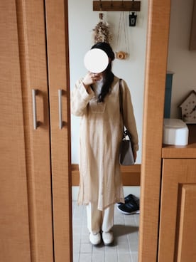 「COACH（コーチ）のアイテム（バッグ）」を使った、ayaharuさん（レディース・158cm）の春コーディネート