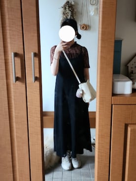 「earth music&ecology（アースミュージックアンドエコロジー）のアイテム」を使った、ayaharuさん（レディース・158cm）の秋コーディネート
