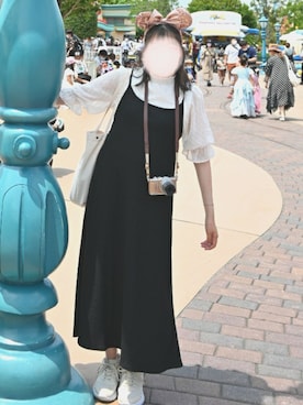 「shopnikoniko（ショップニコニコ）のアイテム（トートバッグ）」を使った、ayaharuさん（レディース・157cm）の夏コーディネート