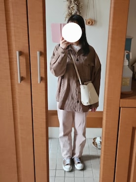 「classicalelf（クラシカルエルフ）のアイテム（ブルゾン）」を使った、ayaharuさん（レディース・158cm）の春コーディネート