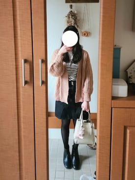 「CLEA（クレア）のアイテム」を使った、ayaharuさん（レディース・158cm）の冬コーディネート